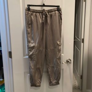 Side Stitch Cropped joggers